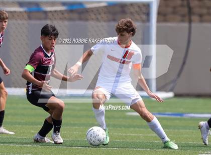 Thumbnail 1 in Wakeland vs. Dripping Springs (UIL 5A Boys Soccer State Final) photogallery.