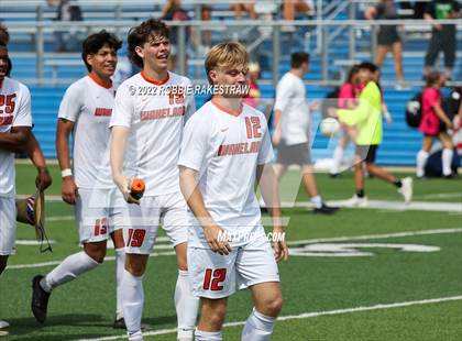Thumbnail 3 in Wakeland vs. Dripping Springs (UIL 5A Boys Soccer State Final) photogallery.