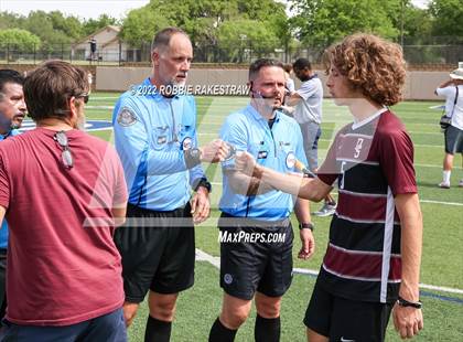 Thumbnail 3 in Wakeland vs. Dripping Springs (UIL 5A Boys Soccer State Final) photogallery.