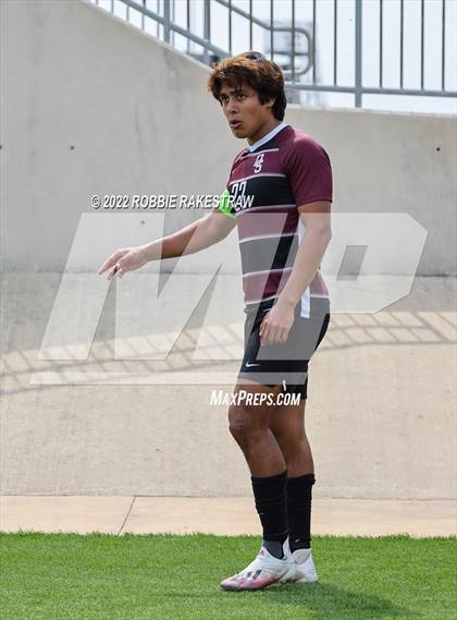 Thumbnail 2 in Wakeland vs. Dripping Springs (UIL 5A Boys Soccer State Final) photogallery.