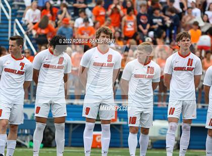 Thumbnail 3 in Wakeland vs. Dripping Springs (UIL 5A Boys Soccer State Final) photogallery.
