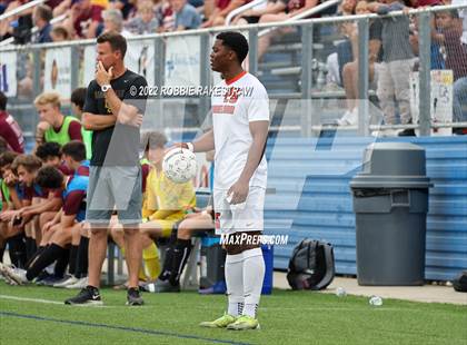 Thumbnail 3 in Wakeland vs. Dripping Springs (UIL 5A Boys Soccer State Final) photogallery.