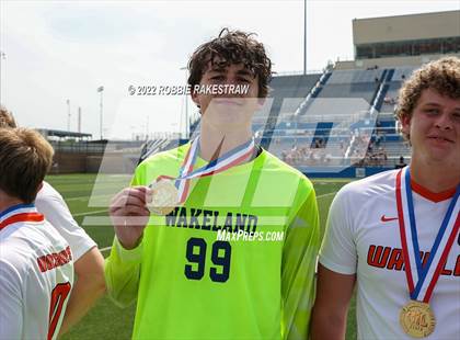 Thumbnail 3 in Wakeland vs. Dripping Springs (UIL 5A Boys Soccer State Final) photogallery.