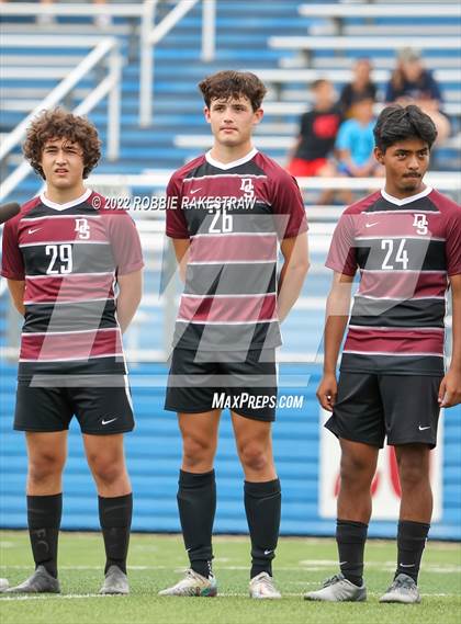 Thumbnail 1 in Wakeland vs. Dripping Springs (UIL 5A Boys Soccer State Final) photogallery.