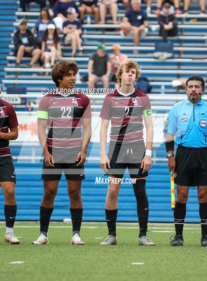 Thumbnail 2 in Wakeland vs. Dripping Springs (UIL 5A Boys Soccer State Final) photogallery.