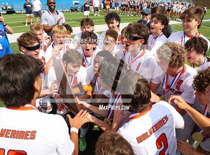 Thumbnail 2 in Wakeland vs. Dripping Springs (UIL 5A Boys Soccer State Final) photogallery.