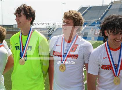 Thumbnail 1 in Wakeland vs. Dripping Springs (UIL 5A Boys Soccer State Final) photogallery.
