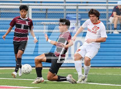 Thumbnail 3 in Wakeland vs. Dripping Springs (UIL 5A Boys Soccer State Final) photogallery.