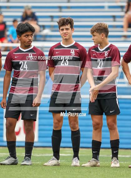 Thumbnail 3 in Wakeland vs. Dripping Springs (UIL 5A Boys Soccer State Final) photogallery.