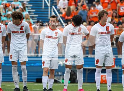 Thumbnail 2 in Wakeland vs. Dripping Springs (UIL 5A Boys Soccer State Final) photogallery.