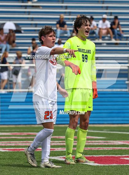 Thumbnail 3 in Wakeland vs. Dripping Springs (UIL 5A Boys Soccer State Final) photogallery.