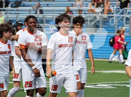 Thumbnail 1 in Wakeland vs. Dripping Springs (UIL 5A Boys Soccer State Final) photogallery.