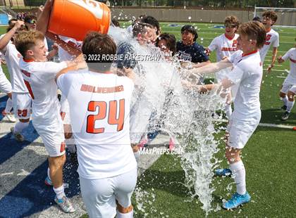 Thumbnail 3 in Wakeland vs. Dripping Springs (UIL 5A Boys Soccer State Final) photogallery.