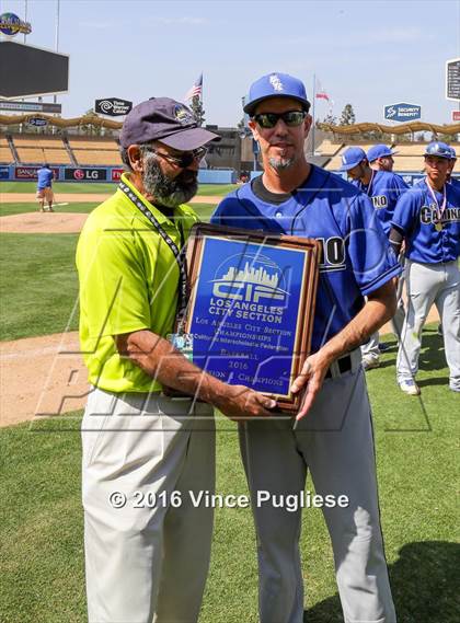 Thumbnail 1 in Chatsworth vs. El Camino Real (CIF L.A. City Section D1 Final) photogallery.