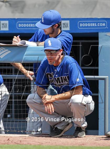 Thumbnail 3 in Chatsworth vs. El Camino Real (CIF L.A. City Section D1 Final) photogallery.