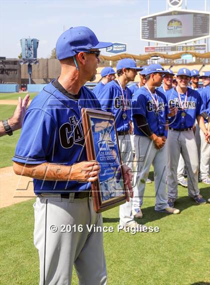 Thumbnail 3 in Chatsworth vs. El Camino Real (CIF L.A. City Section D1 Final) photogallery.