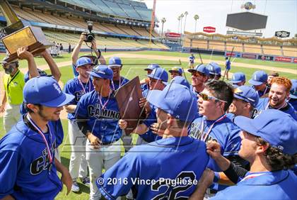 Thumbnail 2 in Chatsworth vs. El Camino Real (CIF L.A. City Section D1 Final) photogallery.