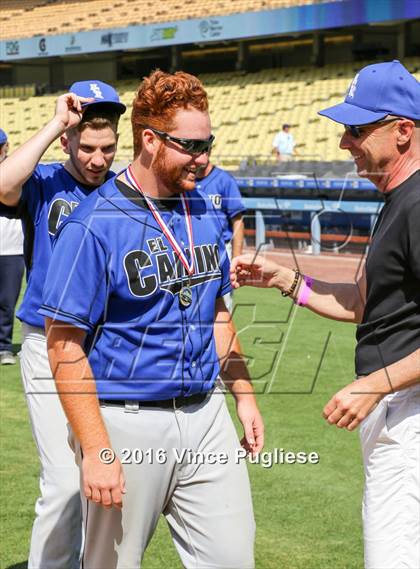 Thumbnail 1 in Chatsworth vs. El Camino Real (CIF L.A. City Section D1 Final) photogallery.