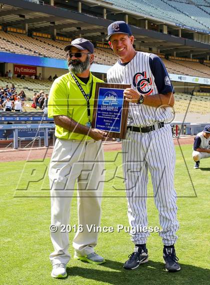 Thumbnail 3 in Chatsworth vs. El Camino Real (CIF L.A. City Section D1 Final) photogallery.