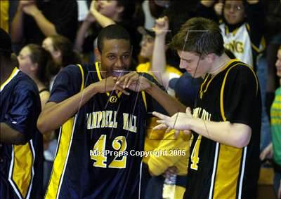 Thumbnail 1 in Campbell Hall vs. Verbum Dei (Sec. IVAA Final) photogallery.