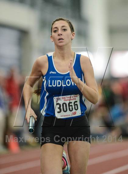 Thumbnail 2 in CIAC State Indoor Track Championships (Open Girls) photogallery.