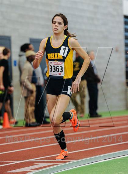 Thumbnail 1 in CIAC State Indoor Track Championships (Open Girls) photogallery.