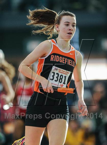 Thumbnail 2 in CIAC State Indoor Track Championships (Open Girls) photogallery.