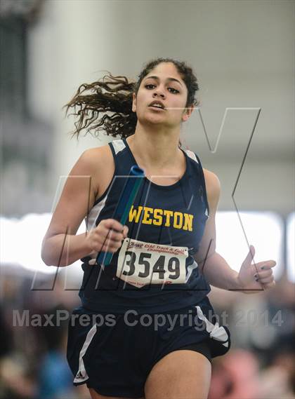 Thumbnail 1 in CIAC State Indoor Track Championships (Open Girls) photogallery.