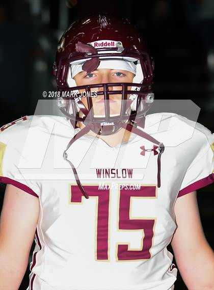 Thumbnail 2 in Winslow @ Northwest Christian (AIA 3A Round 1 Playoff)  photogallery.