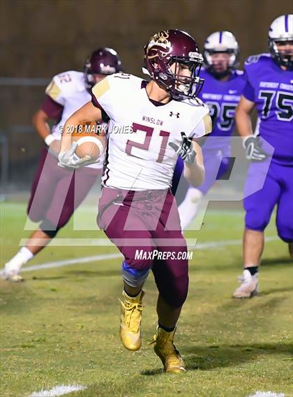 Thumbnail 1 in Winslow @ Northwest Christian (AIA 3A Round 1 Playoff)  photogallery.