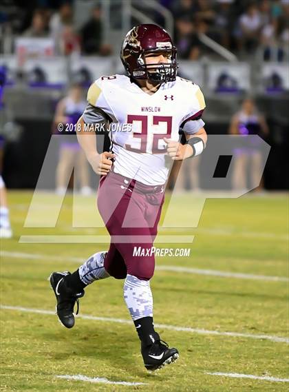 Thumbnail 2 in Winslow @ Northwest Christian (AIA 3A Round 1 Playoff)  photogallery.