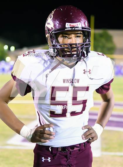 Thumbnail 2 in Winslow @ Northwest Christian (AIA 3A Round 1 Playoff)  photogallery.