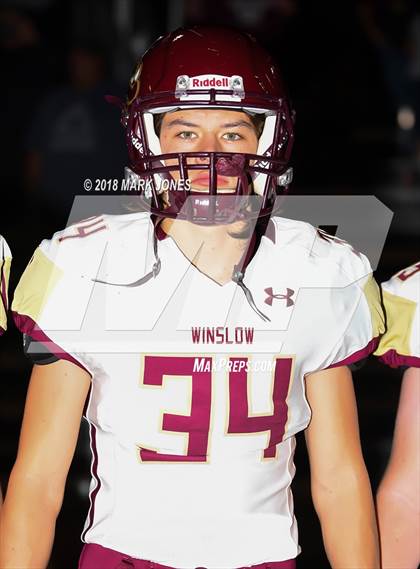 Thumbnail 1 in Winslow @ Northwest Christian (AIA 3A Round 1 Playoff)  photogallery.