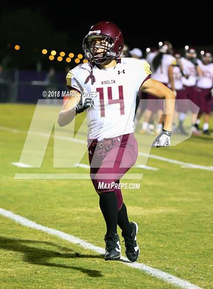 Thumbnail 2 in Winslow @ Northwest Christian (AIA 3A Round 1 Playoff)  photogallery.