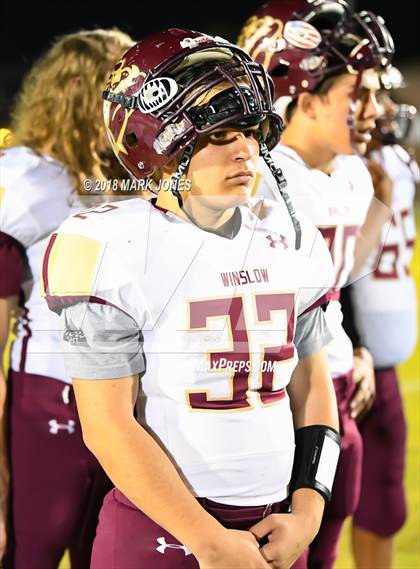 Thumbnail 2 in Winslow @ Northwest Christian (AIA 3A Round 1 Playoff)  photogallery.