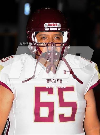 Thumbnail 2 in Winslow @ Northwest Christian (AIA 3A Round 1 Playoff)  photogallery.