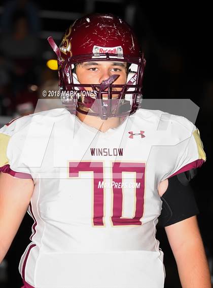 Thumbnail 1 in Winslow @ Northwest Christian (AIA 3A Round 1 Playoff)  photogallery.
