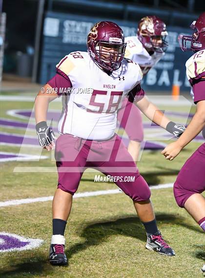 Thumbnail 1 in Winslow @ Northwest Christian (AIA 3A Round 1 Playoff)  photogallery.