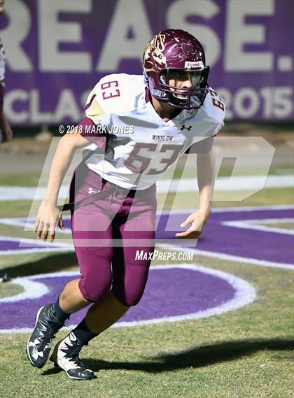 Thumbnail 2 in Winslow @ Northwest Christian (AIA 3A Round 1 Playoff)  photogallery.