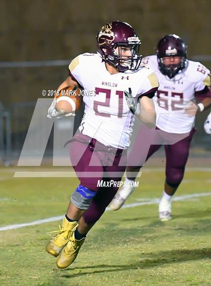 Thumbnail 2 in Winslow @ Northwest Christian (AIA 3A Round 1 Playoff)  photogallery.