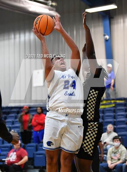 Thumbnail 1 in Brinkley vs Mt. Vernon-Enola (AAA 1A Semi final Regional) photogallery.