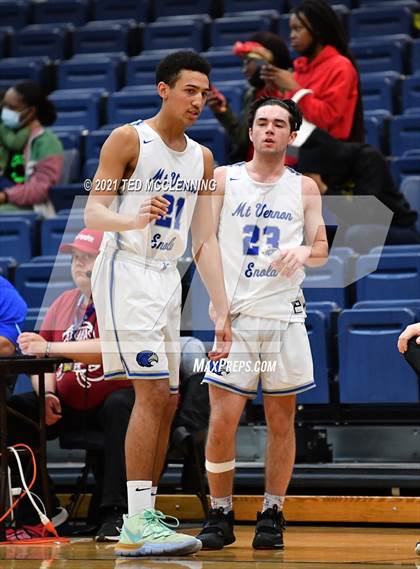 Thumbnail 1 in Brinkley vs Mt. Vernon-Enola (AAA 1A Semi final Regional) photogallery.