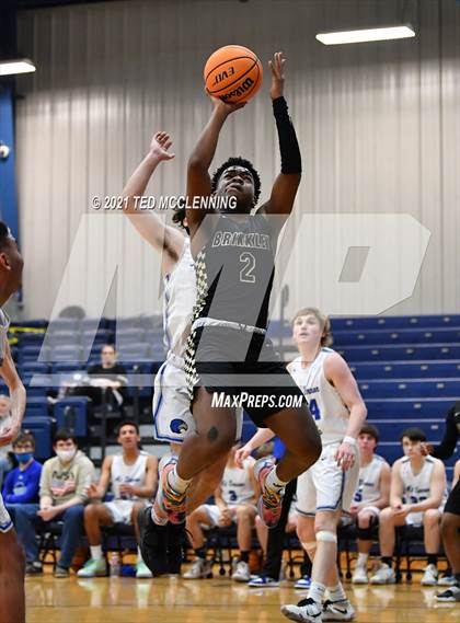 Thumbnail 3 in Brinkley vs Mt. Vernon-Enola (AAA 1A Semi final Regional) photogallery.