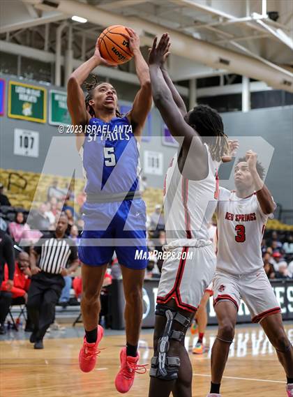 Thumbnail 3 in St. Pauls vs. Red Springs (2023 Robeson County Shootout) photogallery.