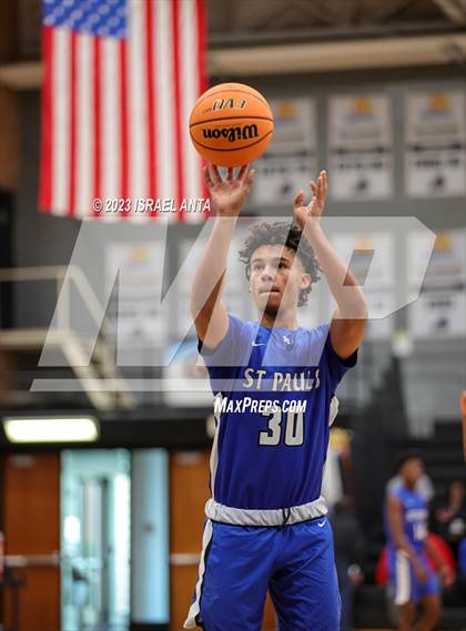 Thumbnail 1 in St. Pauls vs. Red Springs (2023 Robeson County Shootout) photogallery.