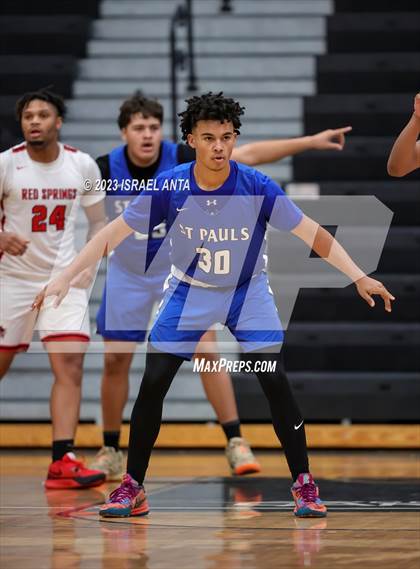Thumbnail 3 in St. Pauls vs. Red Springs (2023 Robeson County Shootout) photogallery.