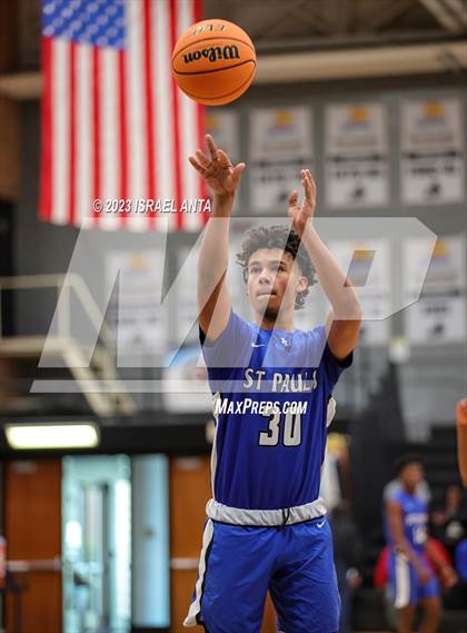 Thumbnail 2 in St. Pauls vs. Red Springs (2023 Robeson County Shootout) photogallery.