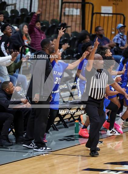 Thumbnail 3 in St. Pauls vs. Red Springs (2023 Robeson County Shootout) photogallery.