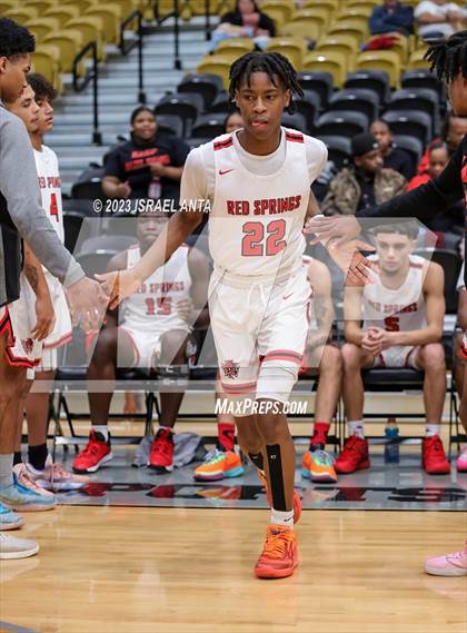 Thumbnail 1 in St. Pauls vs. Red Springs (2023 Robeson County Shootout) photogallery.