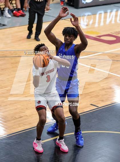 Thumbnail 1 in St. Pauls vs. Red Springs (2023 Robeson County Shootout) photogallery.